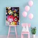 Paint By Numbers for Kids Adults Beginner Flower Home Wall Bedroom Decoration