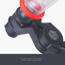 Engine Oil Filling Set Universal Oil Funnel with Adjustable Width Holding Clamp