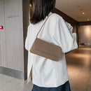 Fashion Women Tote Bag PU Shoulder Handbags Solid Lady Underarm Shopping Purse