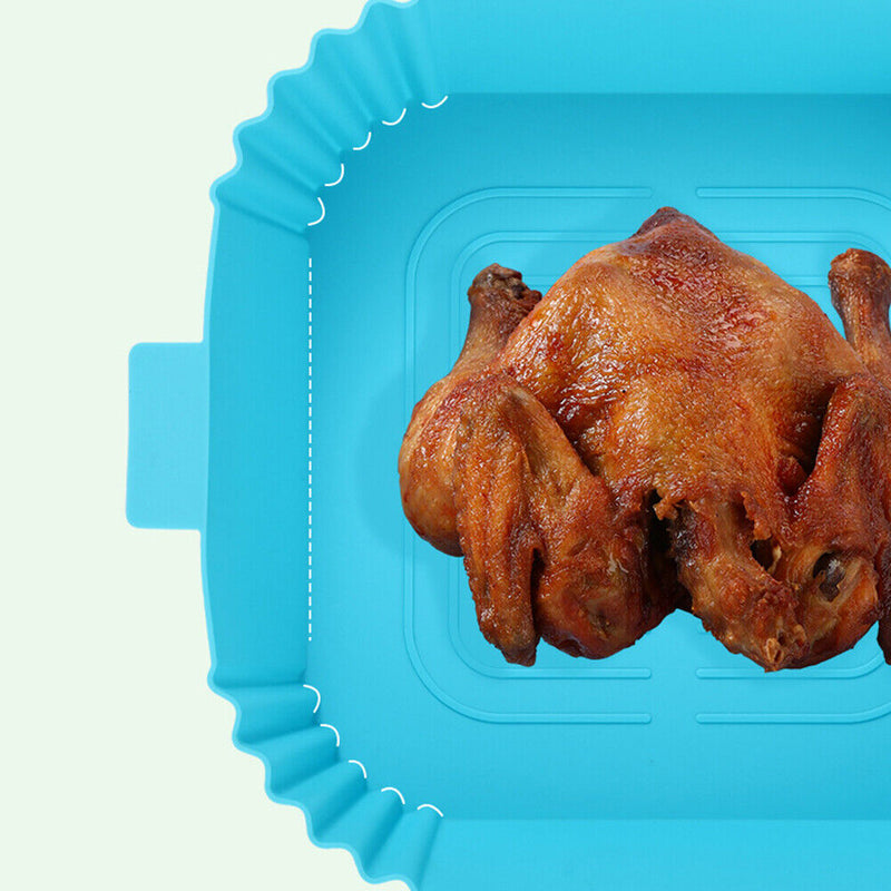 Silicone Air Fryers Tray Temperature Resistant Replacement Grill Pan Accessor