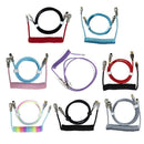 2pcs Mechanical Keyboard Cable Type-C USB Aviation Spring Wire(Red)