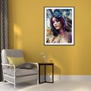 5D Diamond Painting Kit Queen Full Round Drill Rhinestone DIY Wall Art Gift