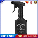 1pc Matte Black Plastic Spray Bottle Durable Rotary Watering Can Salon Tool