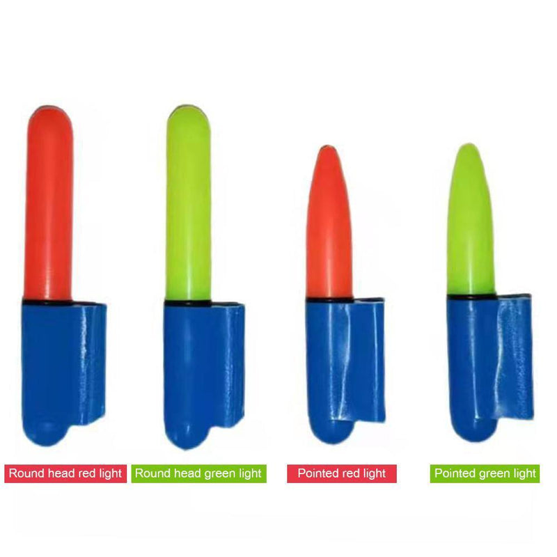 Luminous Fishing Rod Light Electronic Sea Fishing Glow Stick (Round Green)