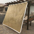 Sun Shade Sail Rectangle Canopy Sail Cover UV Block Outdoor Garden Backyard Net^