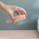 #A Silicone Hair Scalp Massager Brush Massaging Shampoo Brush Bathing Cleaner Ba
