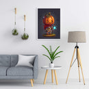 11CT 3 Beach Full Embroidery Pumpkin Cotton Print Cross Stitch Home Decoration