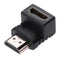 HDMI Male to HDMI Female Adapter Converter Extender 90 ° Angle for PS4