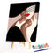 DIY Hand Painted Oil Modern Lady Drawing Canvas Paint By Numbers Kit Craft