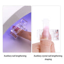 Quick Building Poly Gel Nail Tips Clip Plastic Finger Extension UV LED Builder