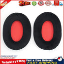 2pcs Flannel Headset Earmuffs for HyperX Cloud Flight/Flight S (Red) Newly