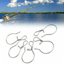 5Pcs Fish Lock Steel Outdoor Sports Fishing Y2C1 Fish A1X9 Buckles X8Y6