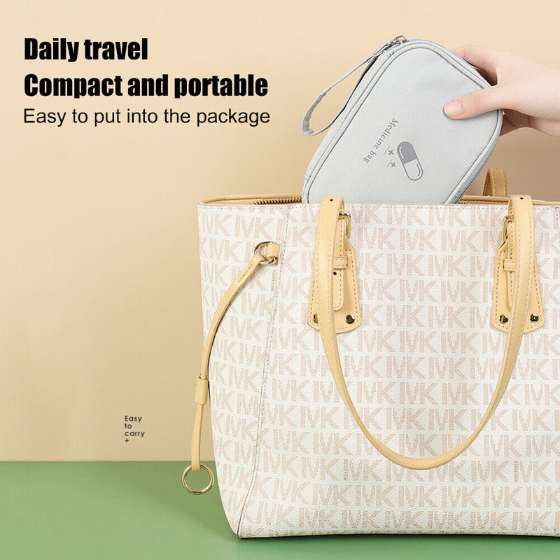 Portable Medicine Bag First Aid Kit Oxford Emergency Pill Storage Bag Organizers