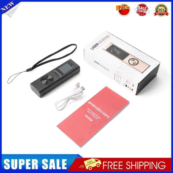 40m Digital Rangefinder HD Distance Meter Electronics Ruler Portable Home Tools