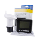 Ultrasonic Water Tank Level Meter Sensor w/Time Alarm Transmitter Receiver