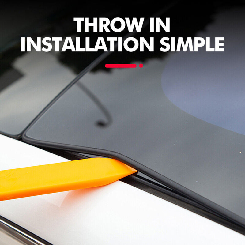 1 Roll Windshield Roof Wind Guard Noise Lowering Reduction Seal Kit Damping Seal