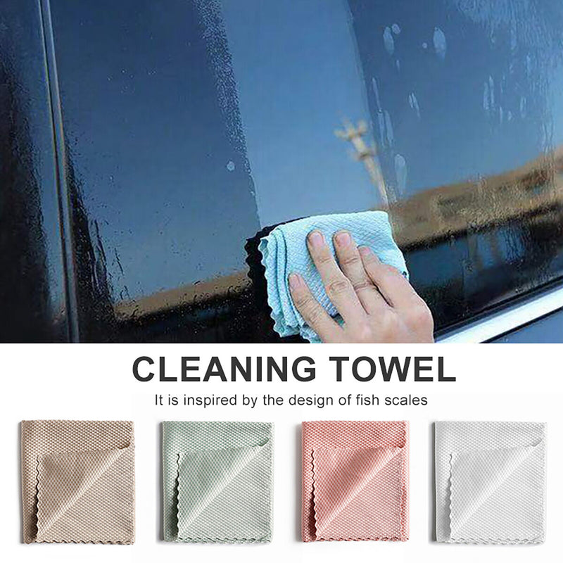 Microfiber Cloth for Washing Dishes 5pcs Reusable Cleaning Cloths for Kitchen