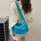 #A Casual Shoulder Bag Women Girls Shopping Crossbody Bag Oxford Cloth Handbags