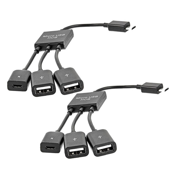 Digital Camera Flash Drive 3 In1 Converter Host Micro USB HUB OTG Cable Adapter