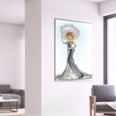 Elegant Lady Oil Paint By Numbers DIY Handpainted on Canvas Home Decoration