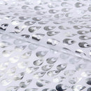 Hair Cut Cover Cloth Feather Pattern Waterproof Hairdresser Cape(White) Newly