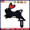 Acrylic Easter Bunny Ornament Backyard Lawn Stake Yard Art Outdoor Garden Dec