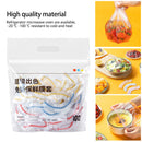 Fresh Keeping Bags - Disposable Food Cover Plastic Kitchen Supply (100pcs)