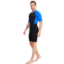 DIVE SAIL Neoprene Scuba Surf Snorkel Swimming Men Body Wetsuits (Blue 3XL)