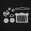 DIY Zoo Metal Cutting Dies Scrapbook Emboss Stencils(MS253)-200959.01 One Set