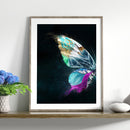 Wall Art Pictures Posters Color Butterfly Oil Paint Painting Bedroom Ornaments