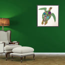Diamond Painting DIY Sea Turtle Partial Special Shape Drill Mosaic (KA356) Newly