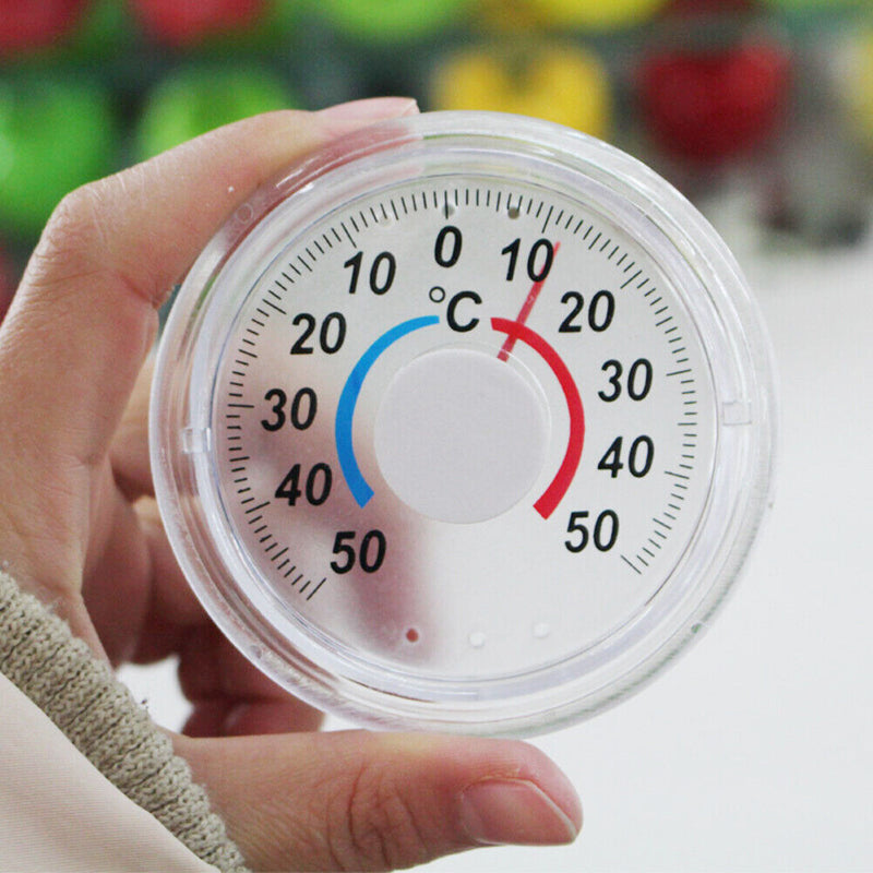 Pointer Plastic Outdoor Garden Home Graded Disc Thermometer for Window Door