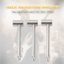 7/8/6.35mm Guitar Pipe Hexagon Socket Metal Guitar Truss Rod Wrench Repair To