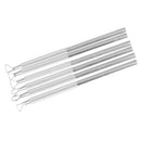 6pcs Pottery Ceramics Tools Aluminum Scraper Clay Sculpting Tool DIY Accessor