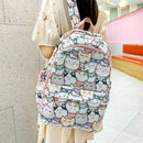 Cute Backpack Cartoon Animal Print Bookbag Large Capacity Laptop Bags for Women