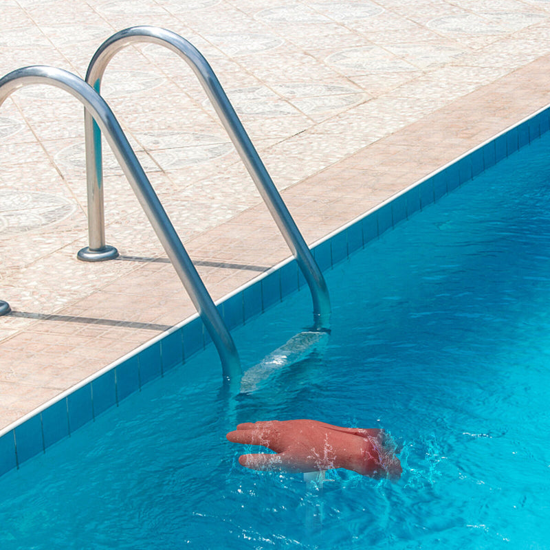Floating Pool Thermometer Pool Accessories for Water Temperature (Hand)