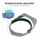 Jewelry Repair Reading Lens Magnifying Glasses Loupe With 4 Lenses Magnifier