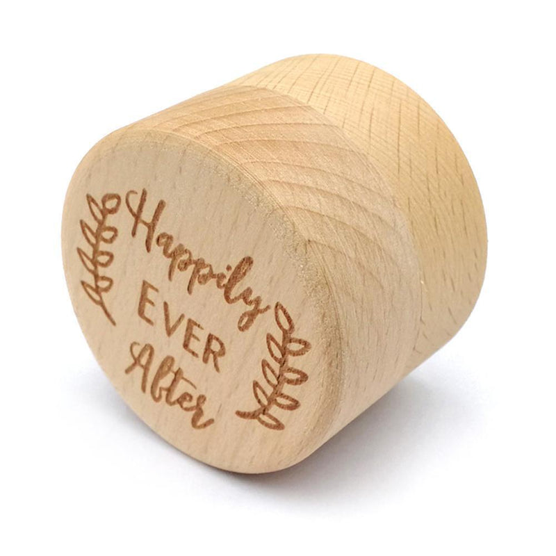 Rustic Wedding Wood Ring Box Holder Jewelry Customized Bearer Box (JM01536)