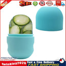Silicone Ice Cube Tray Beauty Lifting Face Massager Facial Roller (blue) Newly