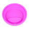 Silicone Cup Lid Reusable Anti-dust Leakproof Insulation Cover (Rose Red)