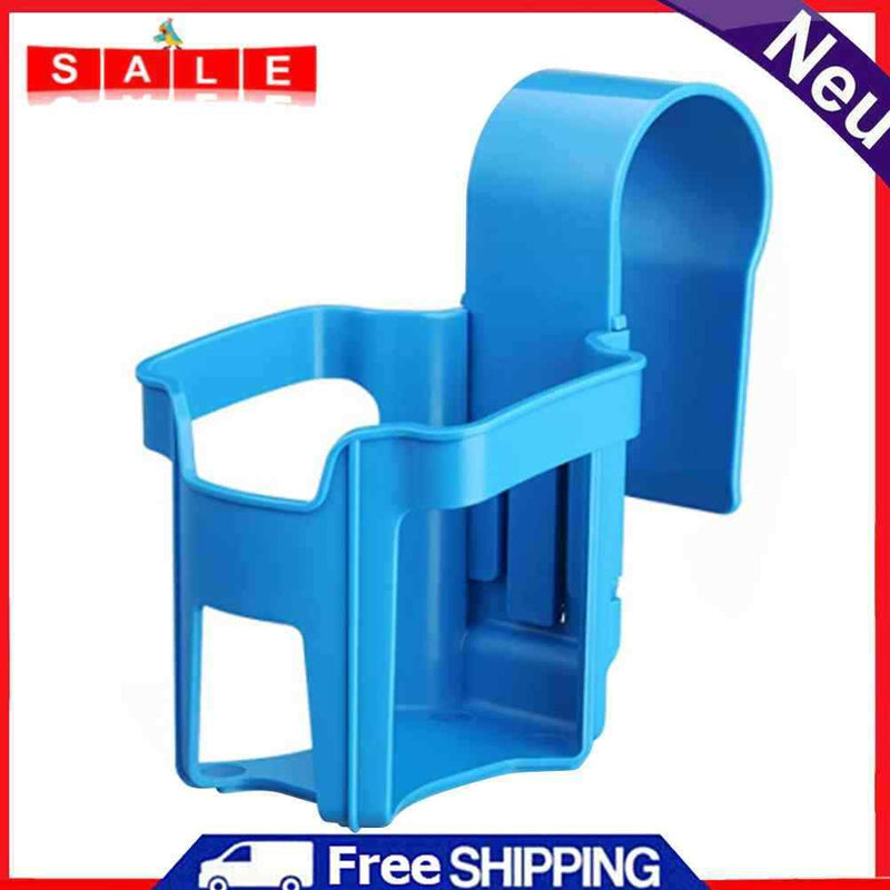 Plastic Water Cup Hanging Holder Above Swimming Pool Drinks Beer Storage Shelf