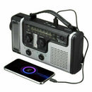 AM/FM/SW1/SW2 Hand Crank Emergency Radio Dynamo Wind Up Solar Weather Radio
