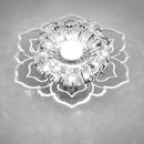 Modern LED Crystal Ceiling Lights Surface Mounted Porch Aisle Lamp (Warm) Newly