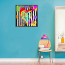 5D Diamond Painting Kit Doodle Heart Full Round Drill Rhinestone DIY Crafts