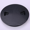 Round Non-slip Access Hatch White Boat Marine Sailing Inspection Deck Cover Lid