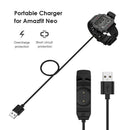 1m Fast USB Charging Cable Smart Watch Charger Device for Huami Amazfit Neo