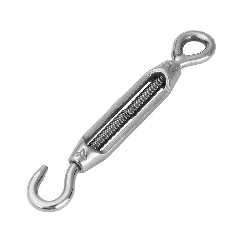 Stainless Steel Turn Buckle Wire Rope Tensioner Hardware Accessories (M4)
