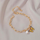 Fashion Butterfly Charming Women Girl Bangles Statement Jewelry Gifts Bracelet