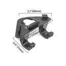 ABS Plastic, Black, Car Rear Bag Holder, Shopping Bags-Umbrella-On