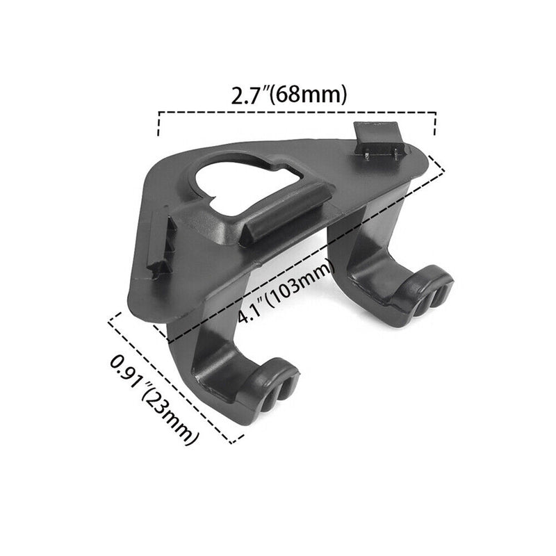 ABS Plastic, Black, Car Rear Bag Holder, Shopping Bags-Umbrella-On